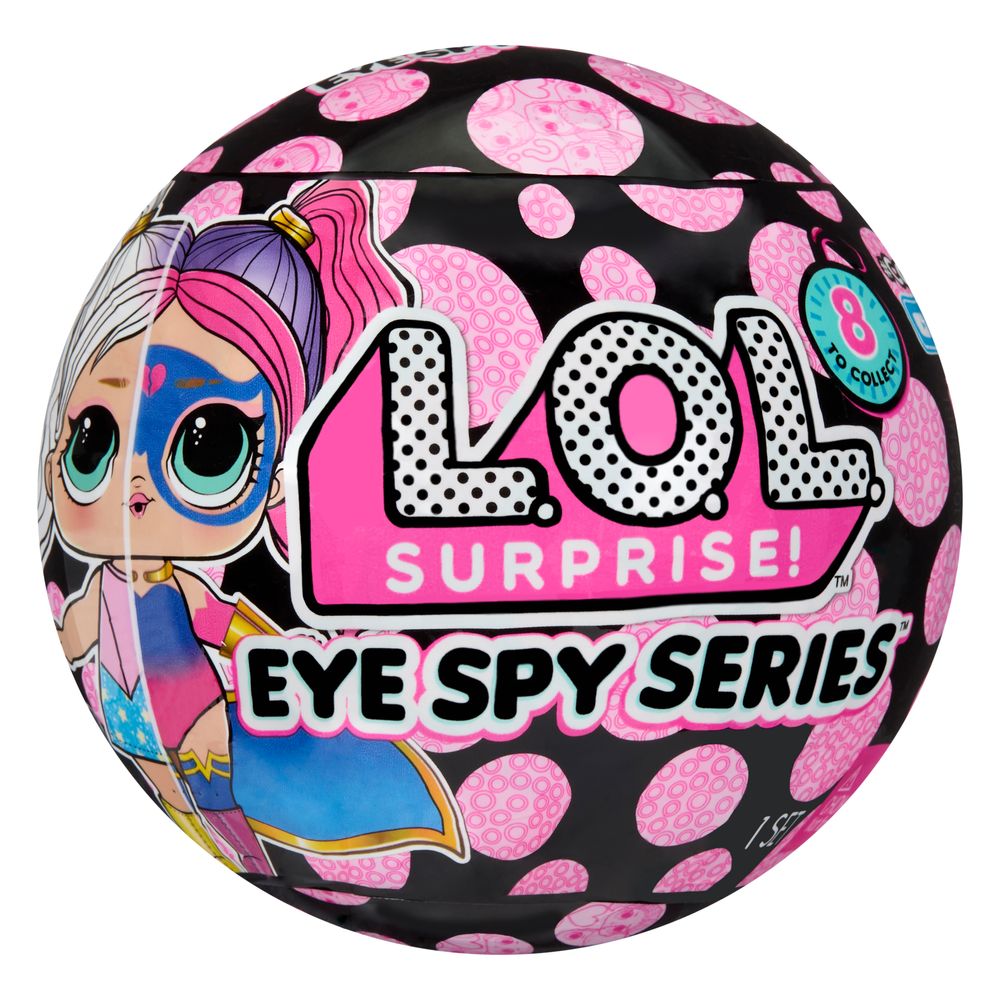 Muñeca LOL Surprise Spy Series 10cm Cambia De Color Eye Spy Tots Sorpresa